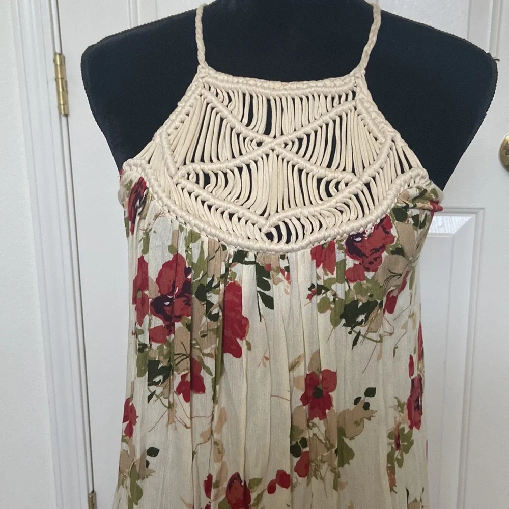 VOLCOM floral size small dress - Picture 2 of 6